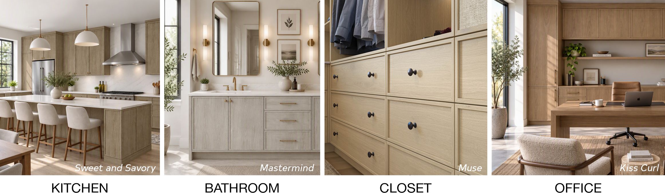 Kappa Slim Shaker Cabinetry | Kitchen  | Bathroom | Closet | Office
