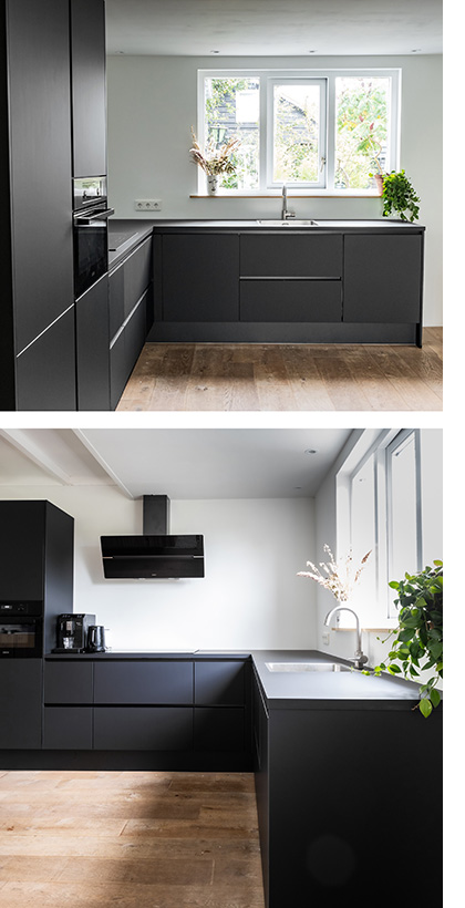 Black Matte kitchen 1