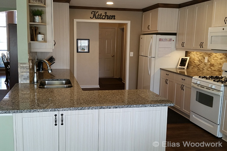 Rigid Thermofoil Kitchen Remodel