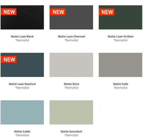 Matte RTF Colors Matte RTF Colors