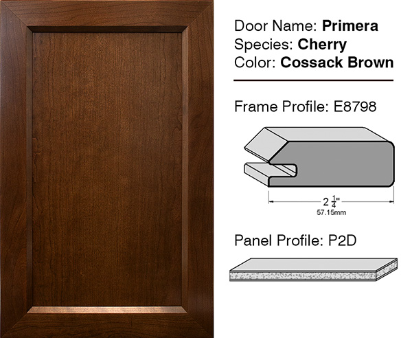 Primera - Cherry - Cossack Brown