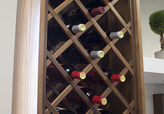 Image of Walnut Wine Rack