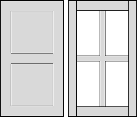 RTF &amp; HDF Panel &amp; Frame Options