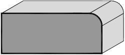 Example Drawing of Cabinet Door Edge Profile