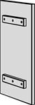 Drawing of a Solid Wood Slab Door with battons