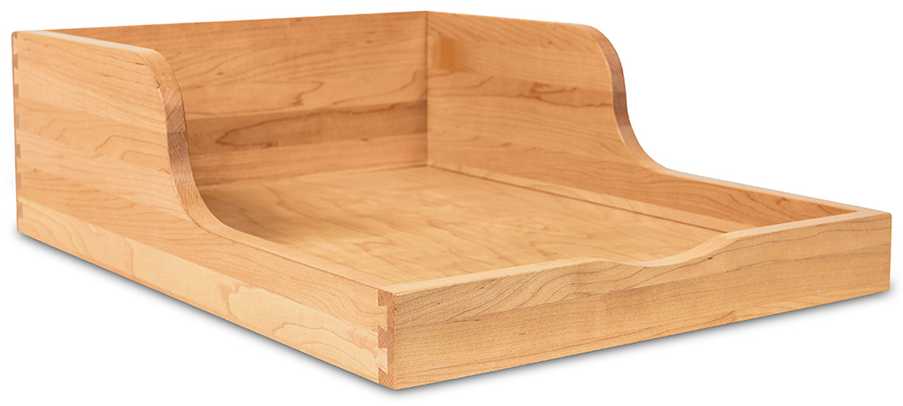 Custom Maple Dovetail Pullout Drawer | Elias Woodwork