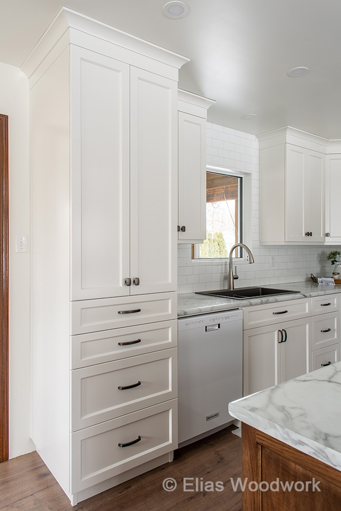 Hickory & Painted Kitchen 2