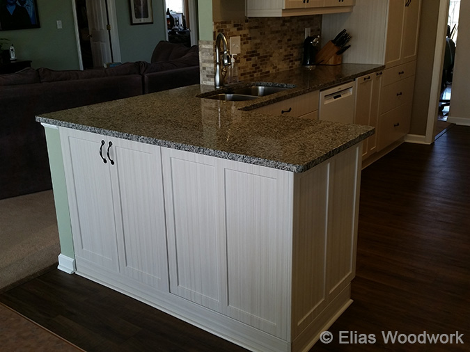 Rigid Thermofoil Kitchen Remodel