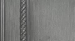 Brushstroke Portabello on Cinder Gray