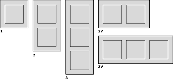 HDF 1 Piece Panel Options