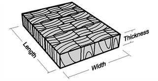 Laminated Slab - End Grain Slab Laminated Slab - End Grain Slab