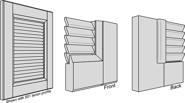 Louvered doors store