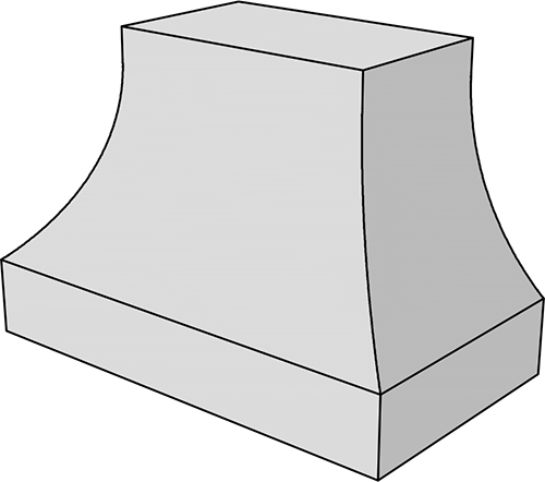 Hampton Range Hood no options