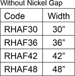 Hatfield Codes no Nickel Gap Hatfield Codes no Nickel Gap