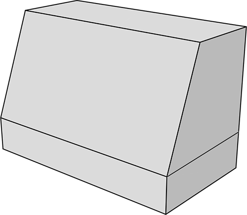 Hatfield Range Hood no Nickel Gap
